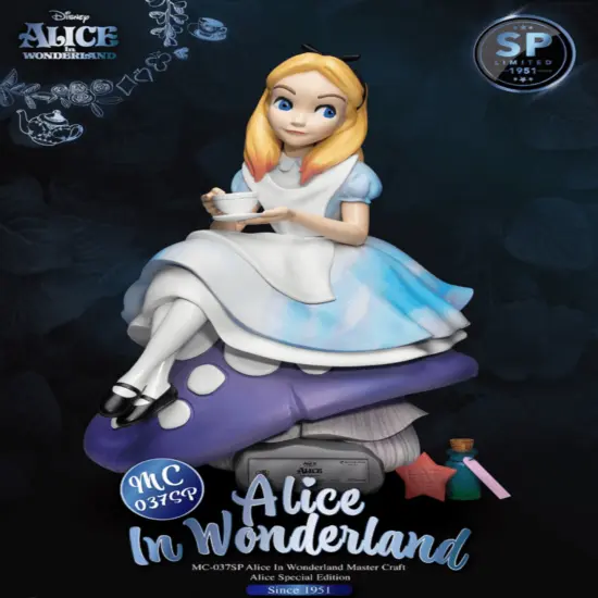 Alice In Wonderland Special Edition Master Craft Statue Table Top {3}