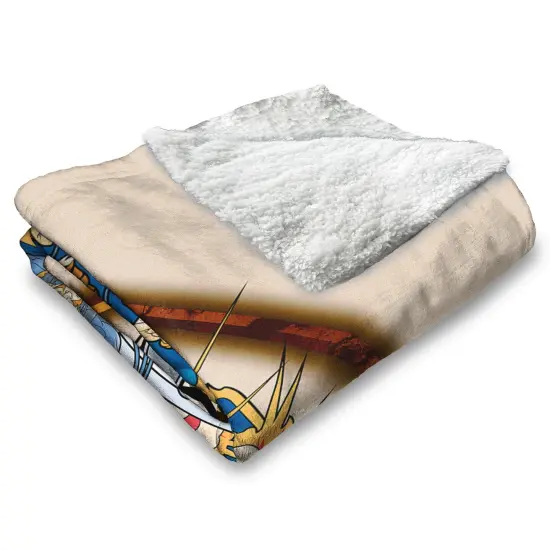 Warner Brothers Thundercats Silk Touch Sherpa Throw Blanket Justice {4}