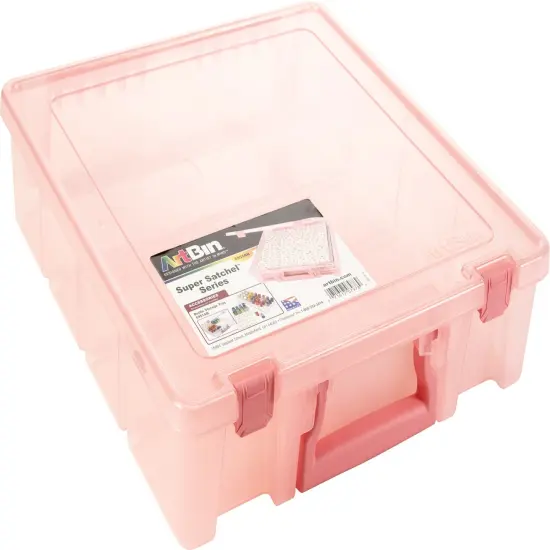 Artbin Super Satchel Single Compartment-Blush, 15.25"X14"X3.5" {3}