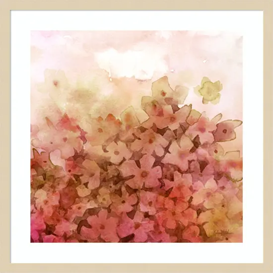 Feathered Fields V by Kelsey Wilson Wood Framed Wall Art Print {1}