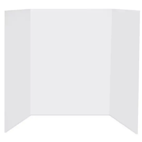 Fome-Cor Pro Folding Foam Pres Board - Tri-Fold, White, 28" x 40" x 3/16" {1}