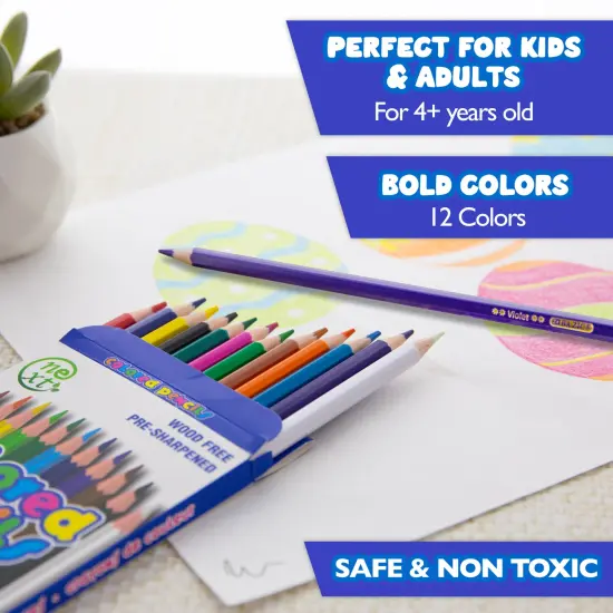 BAZIC Next 12 Colored Pencils {3}