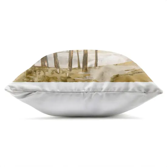 Stupell Industries Spring Awakening Forest Outdoor Pillow, 18 x 7 x 18 {3}