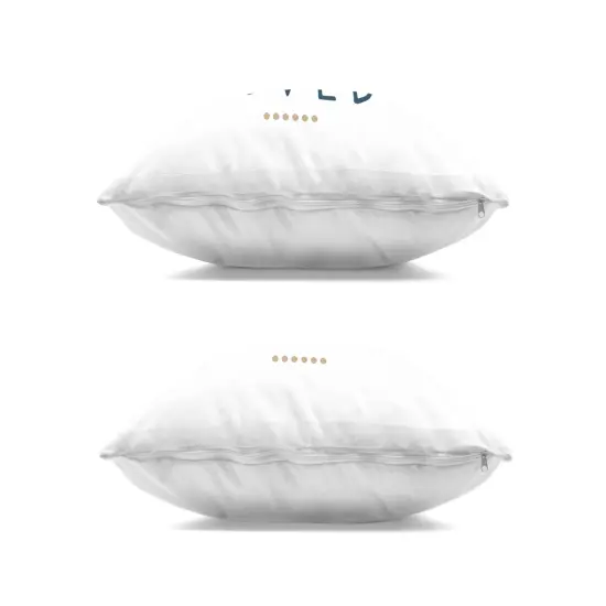 Stupell Industries Blessed & Love Birds 2 Piece Decorative Printed Throw Pillow Set design by Blue Chair Blessing, 18 x 7 x 18 {3}