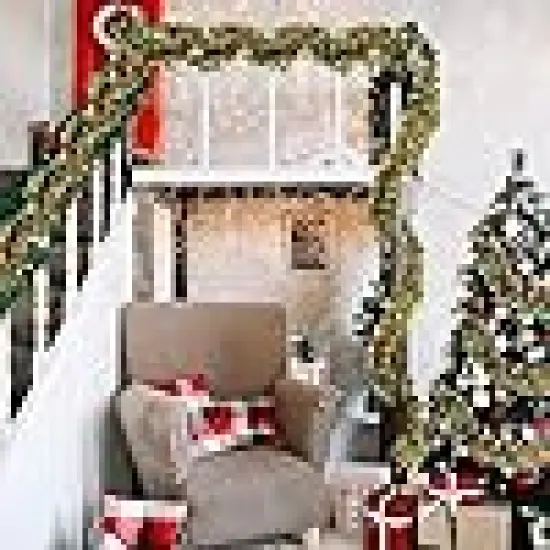 Twist Hanging Glittering Tree Garlands for Easter Spring {4}