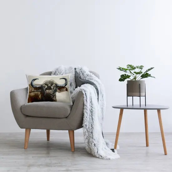 Stupell Industries Highland Spirit Portrait Indoor Pillow, 14 x 7 x 20 {2}