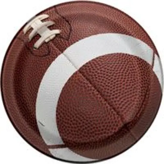 Football Party Round 7" Dessert Plates 8ct {1}