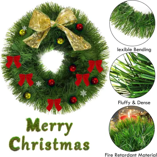 5 Pack 250FT Christmas Garland {3}