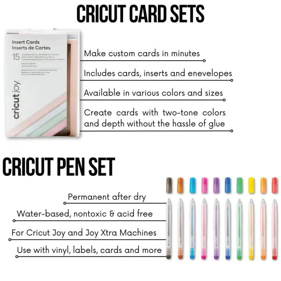 Cricut Deluxe Vinyl Materials and Accessories Bundle for Cricut Joy Machines, 44 Count {5}