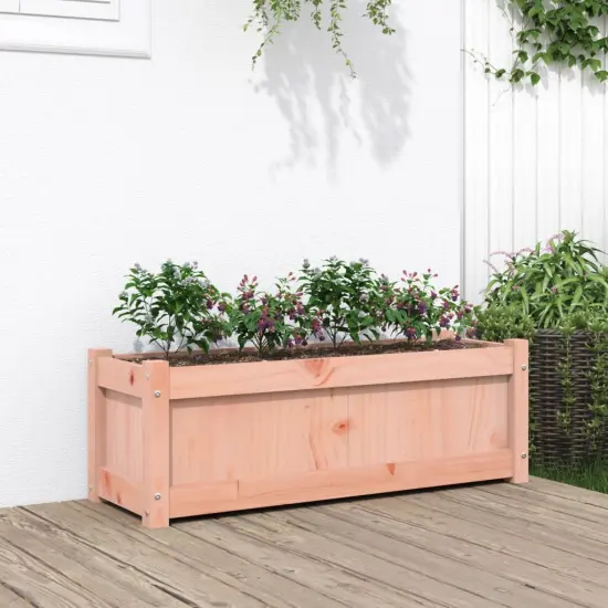 vidaXL Garden Planter 35.4"x12.2"x12.2" Solid Wood Douglas {1}