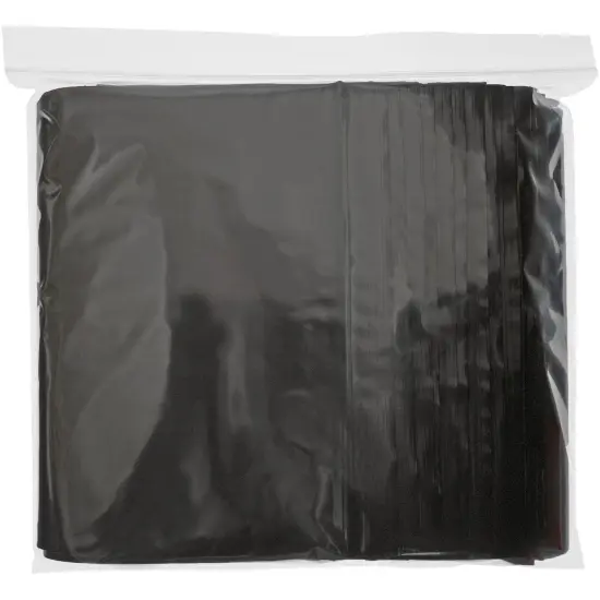 Plymor 8" x 14", 3 Mil Amber UV Zipper Reclosable Plastic Bags {6}