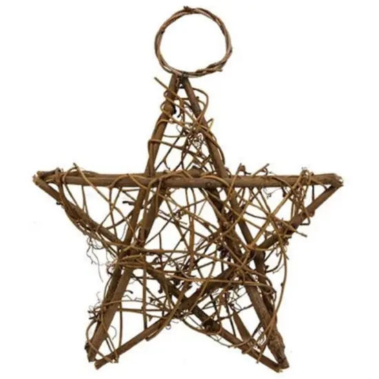 Grapevine Star Wall Pocket 8" {1}