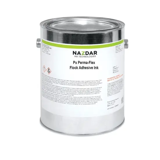 Nazdar Px Perma-Flex Flock Adhesive Ink Quality for Printing {2}