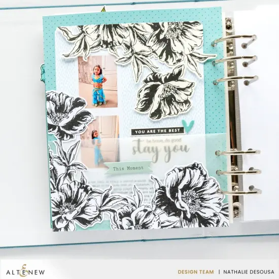 Inked Poppies Press Plate Set {6}