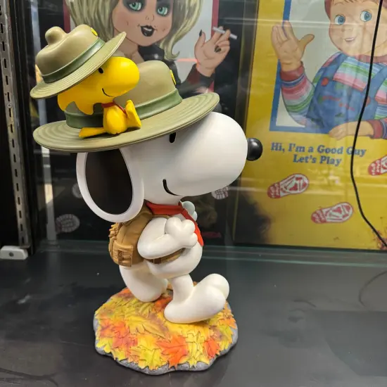 Snoopy and Woodstock Master Craft Table Top Statue {3}