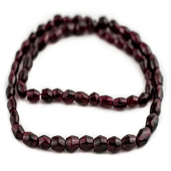 The Bead Chest Bicone Garnet Beads (4-6mm) {3}