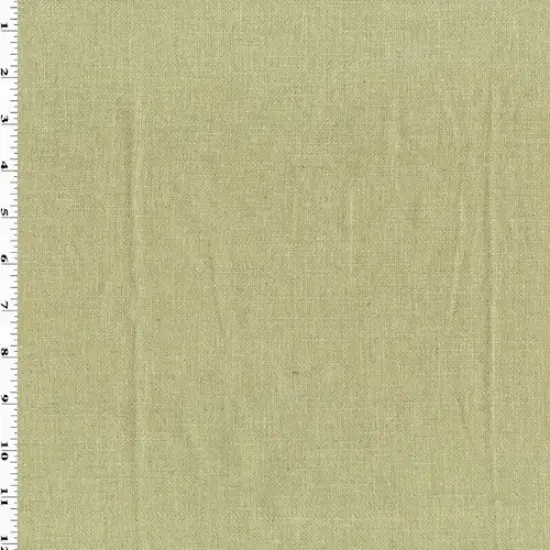 Pistachio Green Slubbed Texture Dobby Drapery Fabric By the Yard {1}
