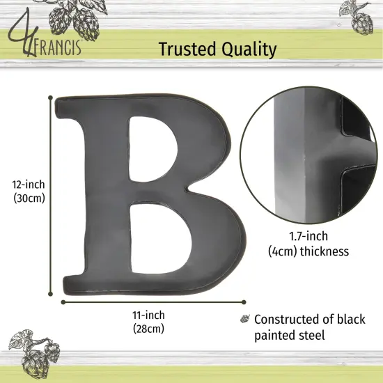 G Francis Letter Wine Cork Holder Decor Metal Container for Wine Corks Hanging {2}