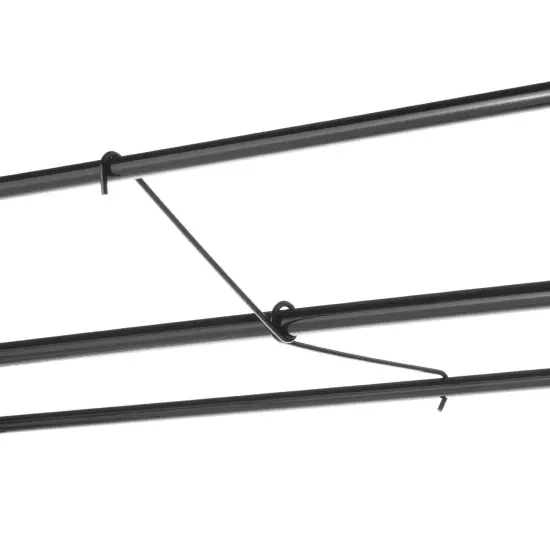 Portable Clothes Closet Wardrobe in Blue Breathable Fabric {2}