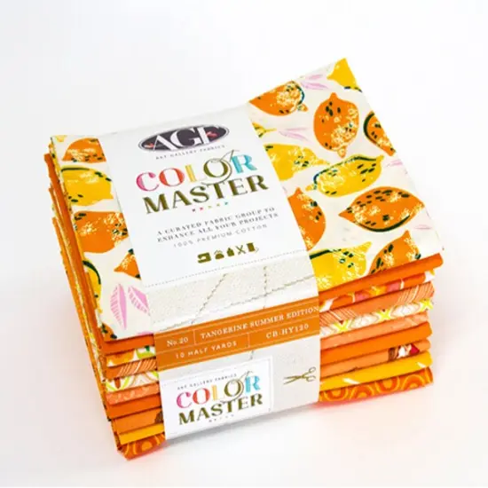 Tangerine Summer Color Master Half Yard Bundle by AGF Studio for Art Gallery (CB-HY120) {1}