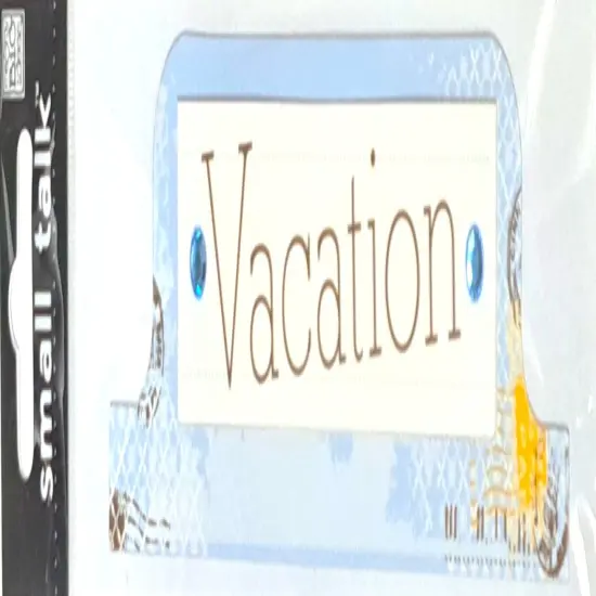 Me & My Big Ideas Vacation#2 Dimensional Title Sticker {1}