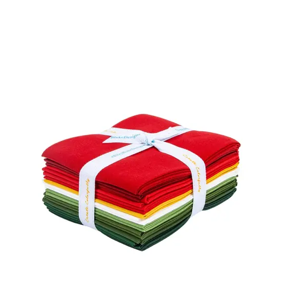 Confetti Cotton Fat Quarter Bundle in Christmas byfor Riley Blake (FQ-CHR120-12) {1}