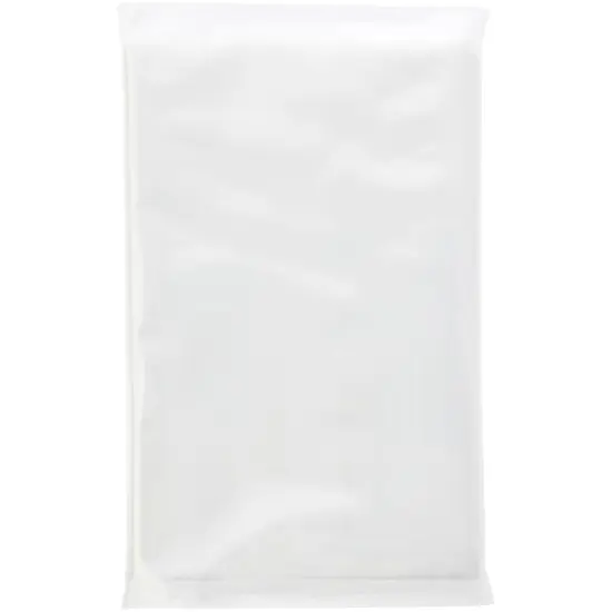 Plymor 4" x 6", White 2 Mil Flat Open Plastic Poly Bags {5}