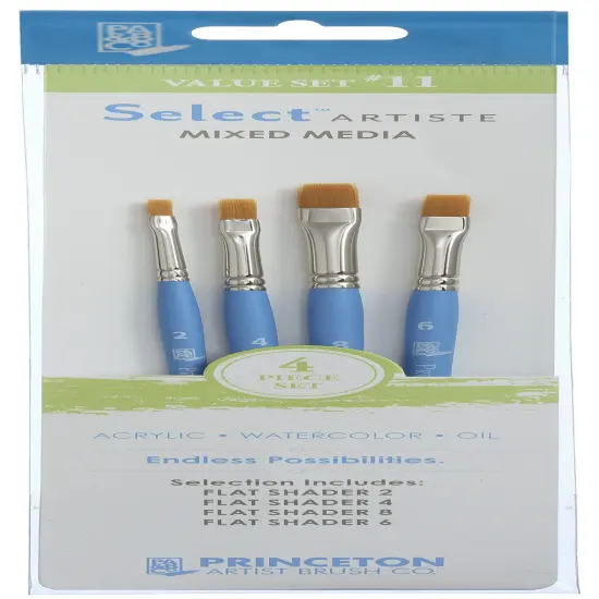 Princeton Select Brush Set 4/Pkg-SELECT BRUSH SET 11 {1}