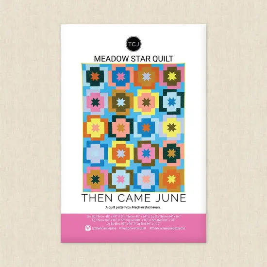 Meadow Star Quilt (tcj 134) | Then Came June | Sewing Pattern {1}