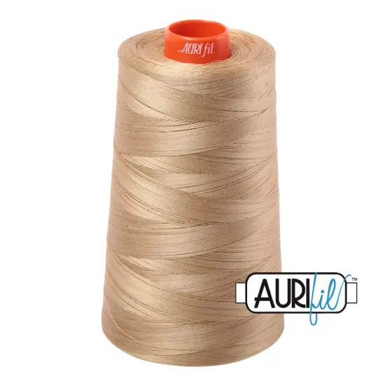 Blond Beige (5010) | 50wt Cone (5900M / 6452Y) | Aurifil Thread {1}
