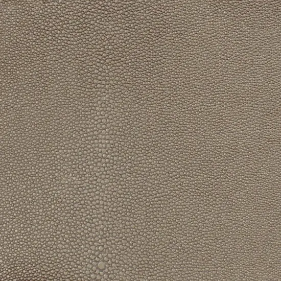 1 Yard Shagreen Faux Leather Vinyl Fabric Upholstery Automotive Craft Material Satin Finish 54" Width Chia Brown {1}