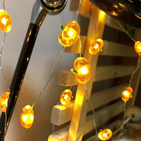 Fall Pumpkin String Lights (Pumpkin Fairy) {3}