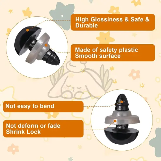 320Pcs - Safety Eyes for Crocheting Doll Eyes {5}