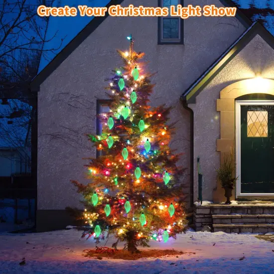 Leaf String Light - 9.84 Ft 10 Led (Colored 2Pack) {4}