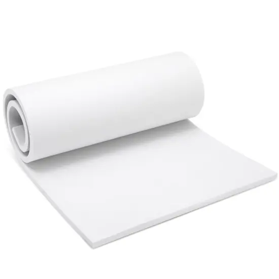 Bright Creations 10mm EVA Foam Sheets for Halloween Costumes and Decorations - Cosplay Supplies, High Density 100 kg/m3 for DIY Projects, 14 x 39 in White {1}