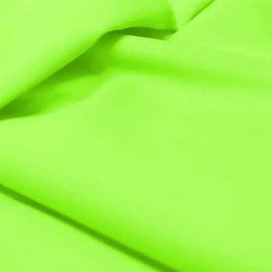 1 Yard Wicking Polyester Spandex Stretch Fabric E Lime UV/B Reactive {1}