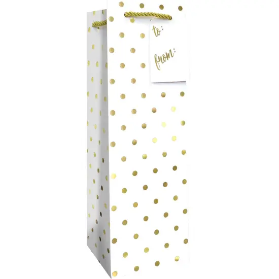 Pack/6: Clink Wine Bag - 4-1/2 x 4-1/2 x 14" {1}