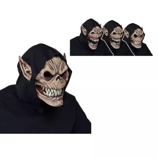 Fright Fiend Ani-Motion Adult Costume Mask {5}
