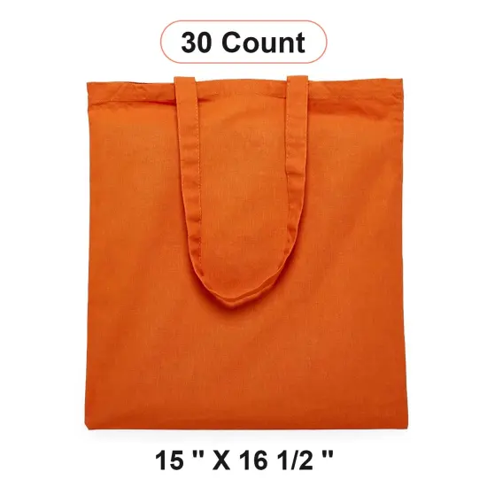 Reliable Flat Cotton Tote 15" x 16 1/2" {1}