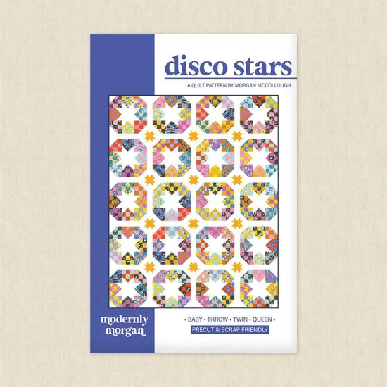 Disco Stars (mm 031) | Modernly Morgan | Sewing Pattern {1}