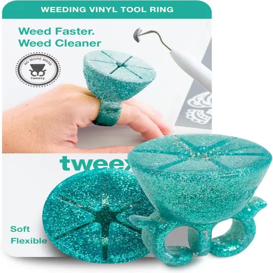 Craft Vinyl Weeding Scrap Collector Ring {1}