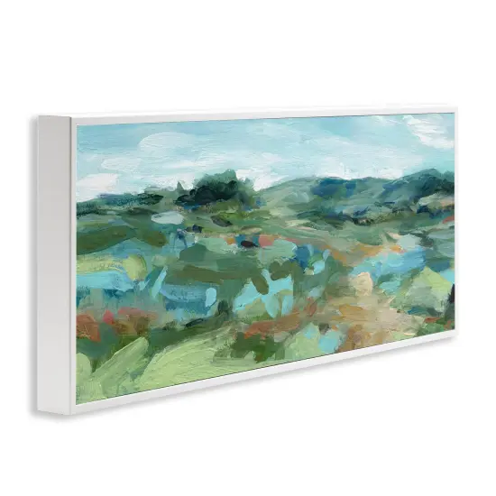 Stupell Industries Painterly Landscape Greenery Framed Giclee Design by Carol Robinson {3}