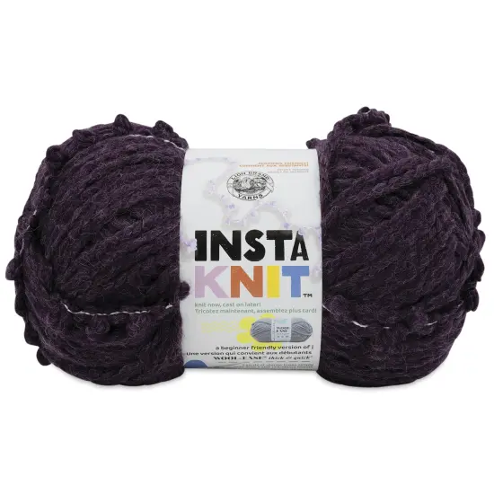 Lion Brand Yarn InstaKnit Yarn - Plum Luck, 122 yds {1}
