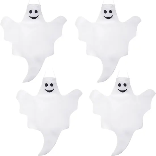 4 Pcs 32 Inch Outdoor Halloween Ghost Decorations {1}