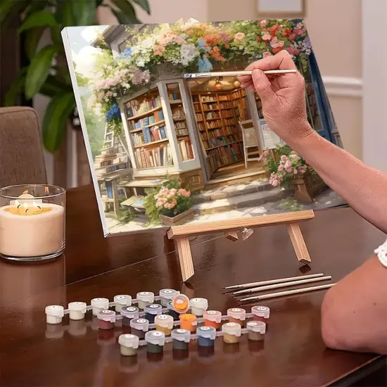 Paint by Numbers Kit for Adults Beginners Canvas Pictures 8Wx12L inch {2}