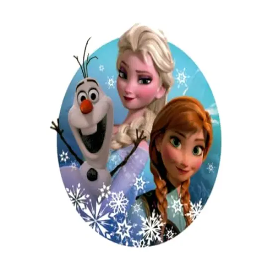 Frozen Olaf, Anna, and Elsa Edible Icing Image Cake Decoration Topper (8 {1}