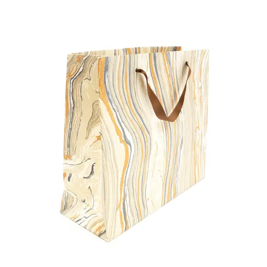 Jumbo Gift Bags 14" X 16" - Pack of 5 by ExpoBazaar Brown {3}