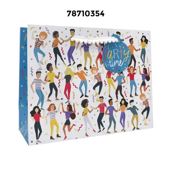 Patterned Gift Bags 8" X 4" X 10" High-Quality Gift Wrapping {2}