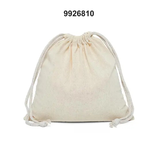 Extra 8" x 10" Plain Cotton Muslin Pouch {2}