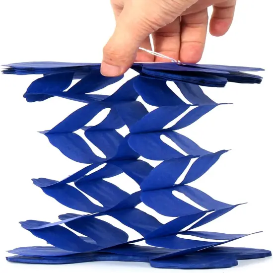 Fourth-4th of July Memorial-Day Party-Decorations - 157FT Red White Blue Patriotic Streamers Garland,Graduation Four-Leaf Clover Hanging Banner,Independence American Birthday Decor Hugtmr {3}